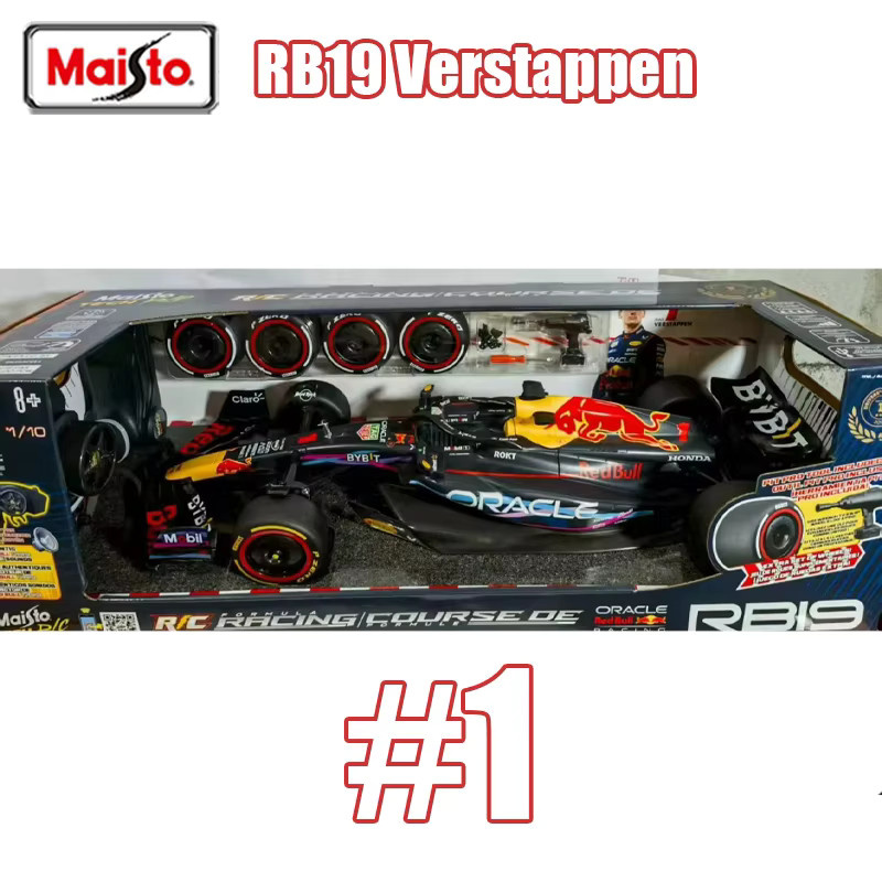 Maisto F1 Rc Red Bull Rb19 Verstappen, Modell Spielzeug, 1:10, ab 8 Jahren - Bild 2