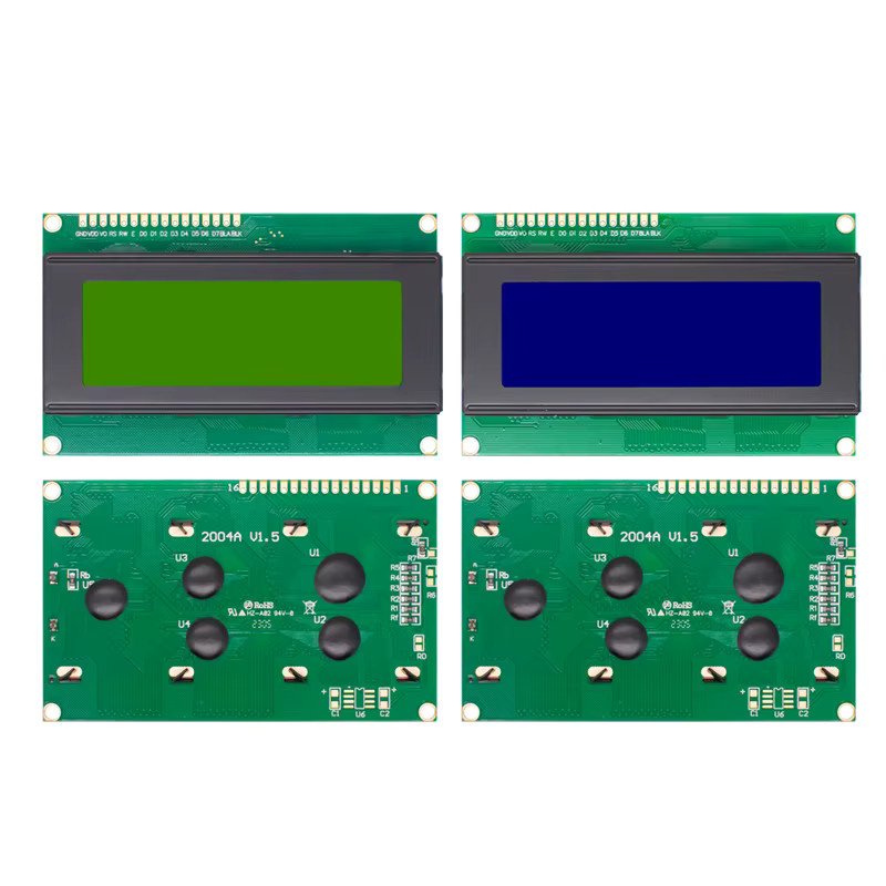LCD2004 20x4 LCD Display mit I2C-Schnittstellenadapter, SPLC780D, Farben: Blau/Gelb/Grün - Bild 5