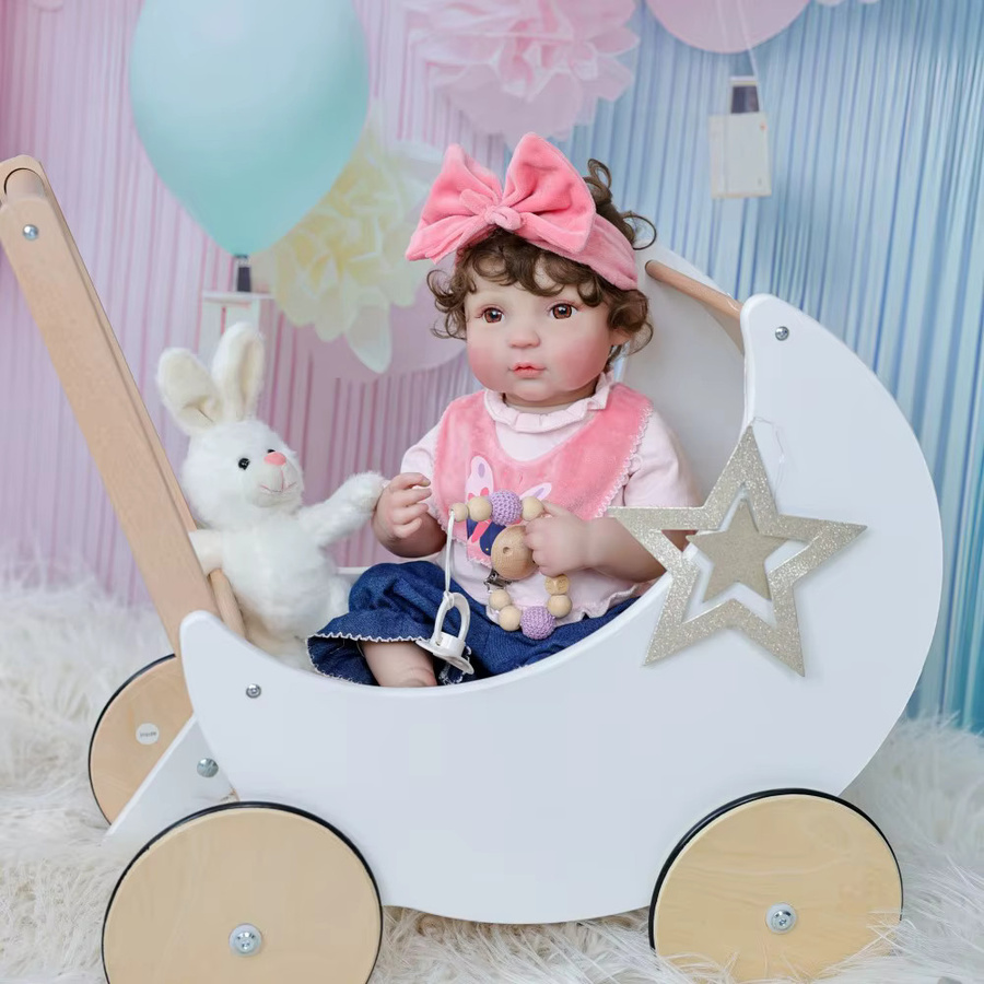 Cloveray Babypuppe, Ganzkörper-Vinylpuppe, 20 Zoll, Bunt / Mehrfarbig - Bild 2