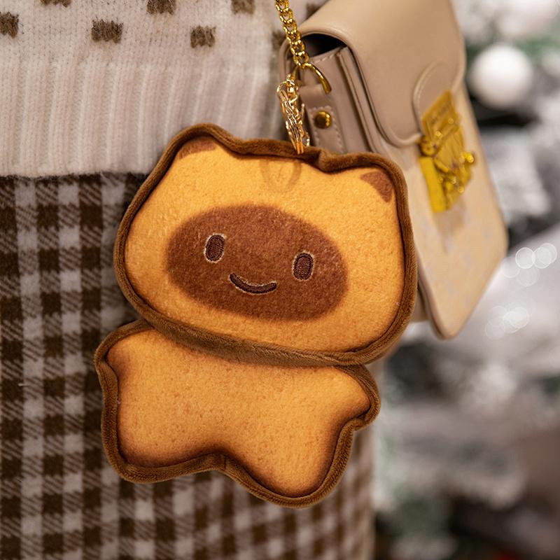 GDzaccly Kawaii Brotkapybara Plüschtier Cartoon Tiere Kuscheltierpuppe - Bild 2
