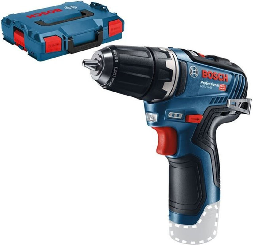 Bosch Professional GSR 12V-35 Akku-Bohrschrauber 12V in Blau/Schwarz - Bild 2