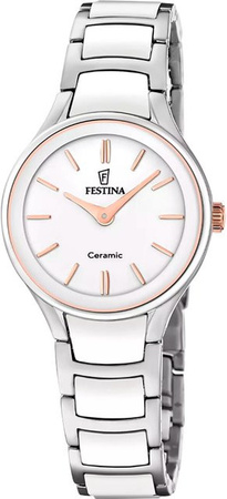 Festina Damenuhr, Keramik, Quarz, 31 mm, 5 ATM