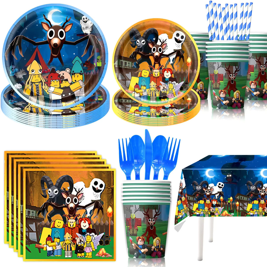 Hasbro 99 Nächte im Wald Party-Dekorationsset, Mehrfarbig - Bild 5