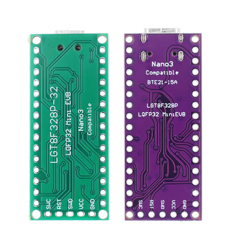 SAMIROB LGT8F328P-LQFP32 MiniEVB Entwicklungsboard mit USB-C und Micro USB kompatibel mit ATMEGA328 Nano V3.0 und Arduino - Bild 3