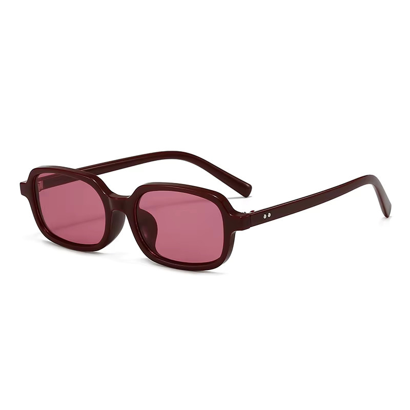 Julyrays Sonnenbrille, Rechteck, Vollrand, Kunststoff, Damen - Bild 2