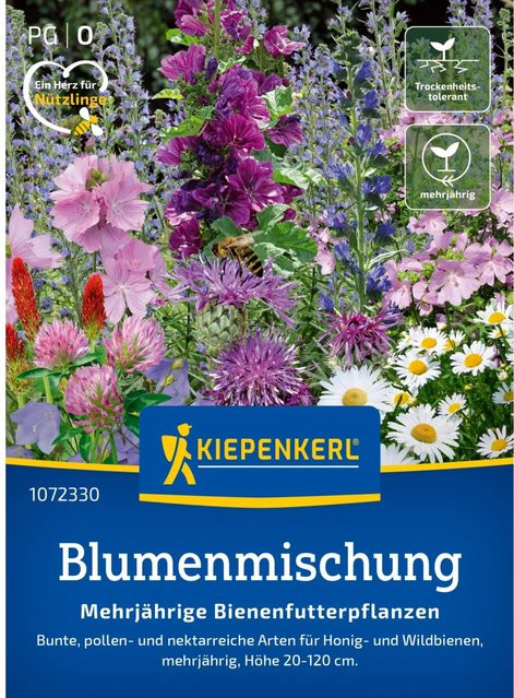 Kiepenkerl Profi-Line Bienenfutterpflanzen Mischung mit mehrjährigen Blumensorten - Bild 1