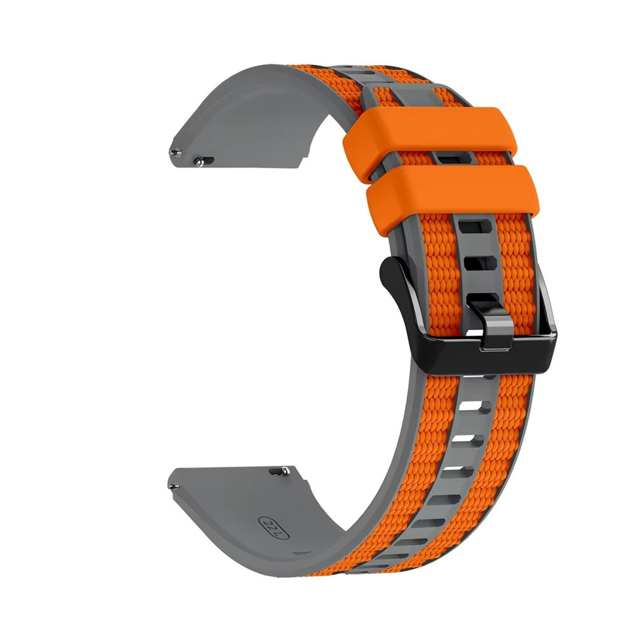 Xiaomi Uhrenarmband Silikon, Nylon, Schwarz, Unisex, 22 mm - Bild 3