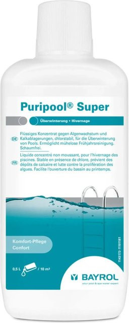 Bayrol Puripool Super 1 flüssiges Überwinterungskonzentrat zur Algenprävention - Bild 1