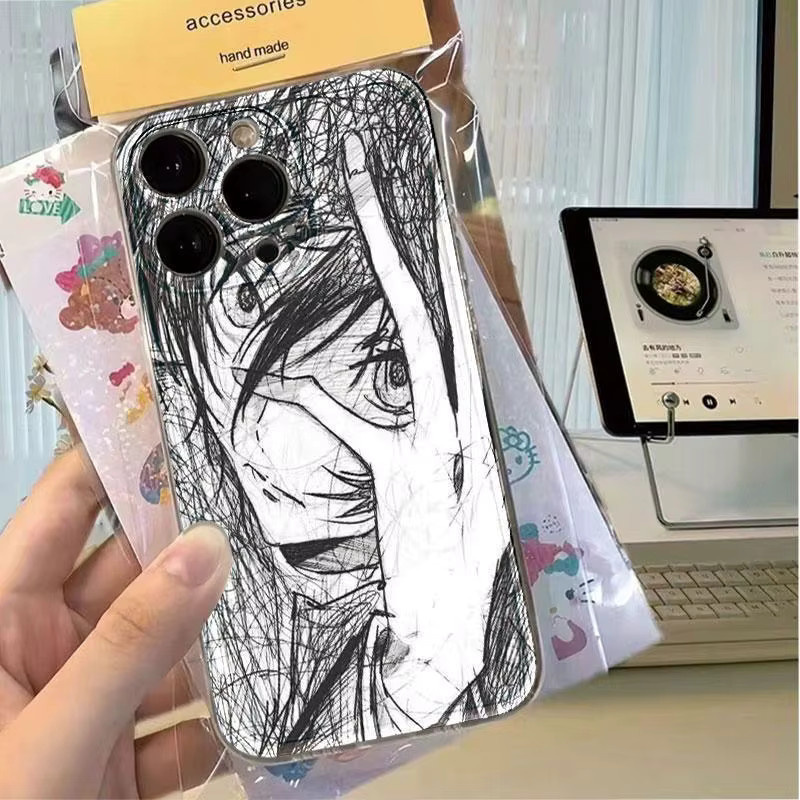 Transparente Schutzhülle mit Code Geass Lelouch Lamperouge Motiv für Apple iPhone Modelle - Bild 3