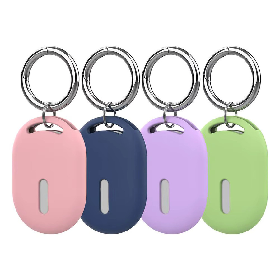 Premium-Schutzhülle aus flüssigem Silikon für Xiaomi Tag in Pink, weiche und stoßfeste Vollabdeckung, kratzfest und anti-Fingerabdruck - Bild 5