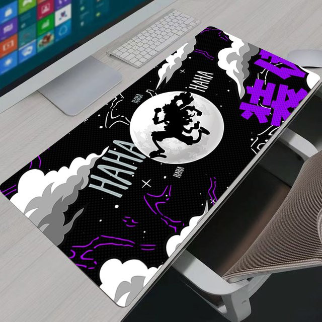 Brook Gaming-Mauspad aus Leder in Multicolour, rutschfeste XXL Tastaturunterlage für PC und Gamer - Bild 1