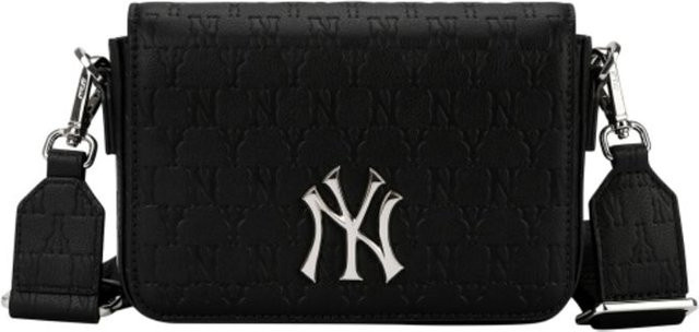 MLB Crossbody Tasche, Baumwolle, Schwarz, Unisex - Bild 1