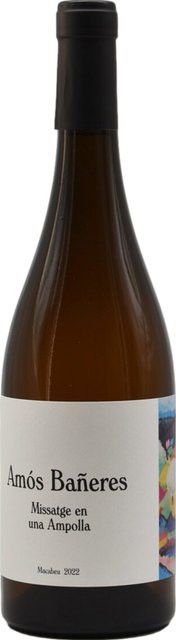 Amós Bañeres Missatge en una Ampolla Bio Weißwein, 2022, Katalonien, trocken, 0,75 l - Bild 1
