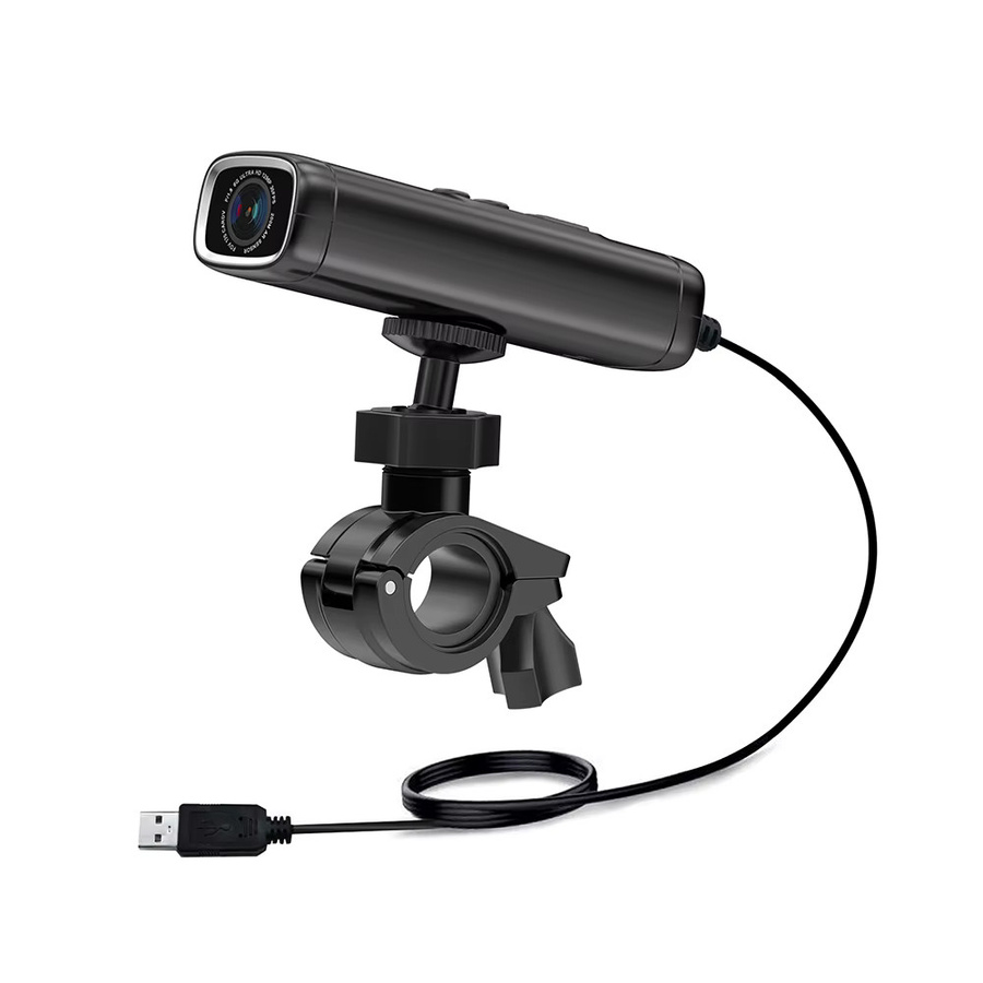 Luvin v8 Motorrad Dash Cam mit 1440P QHD Videoaufnahme, WiFi App Steuerung, Wasserdicht und Nachtsicht, Schwarz - Bild 6