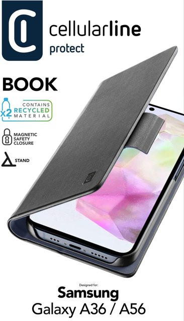 Samsung Book Case für Samsung A36 5G und Samsung A56 5G in Schwarz - Bild 1