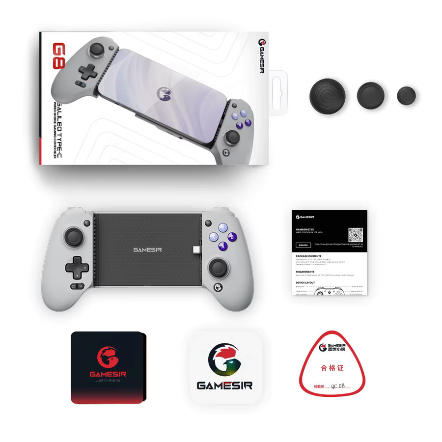 GameSir G8 Mobile Gamepad Hall-Effekt-Gamecontroller für iPhone 15 und Android-Smartphones zur Nutzung mit Xbox Game Pass sowie STADIA XCloud Cloud Gaming - Bild 5