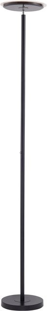 Just Light. Stehleuchte Hans Schwarz, dimmbar, LED, Farbe: Schwarz, H: 181 cm, B: 30 cm - Bild 1
