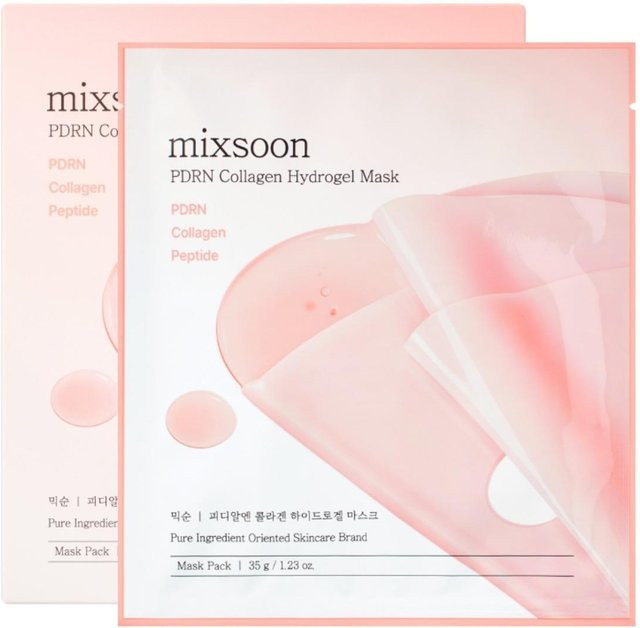 Mixsoon PDRN Kollagen Hydrogel Maske, 5 Stück, Unisex - Bild 1