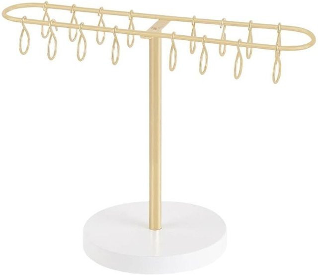31BB Metall-Stirnband-Präsentationsständer in Gold zur Aufbewahrung von Haarband und Haarspangen - Bild 1