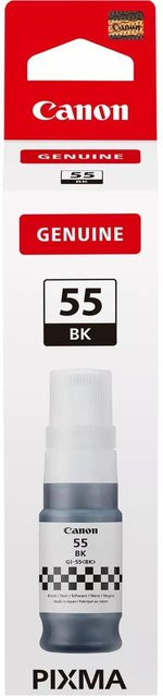 Original Canon GI-55 BK Tintenflasche Schwarz 70 ml für MAXIFY GX1050 und GX2050 - Bild 1