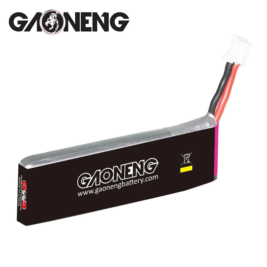 GAONENG GNB 1S 450mAh 3,8V LiPo Batterie mit PH2.0 Anschluss für Racing Drones und Quadcopter - Bild 3