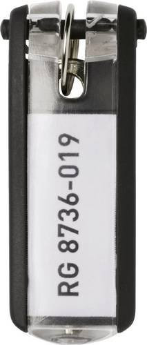 Durable Schlüsselanhänger Key Clip, Schwarz, 6 Stück - Bild 1