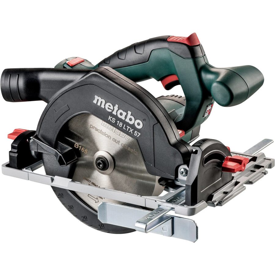 Metabo Akku-Handkreissäge KS 18 LTX 57 in Grün, 18 V, mit einer maximalen Schnitttiefe von 57 mm - Bild 2