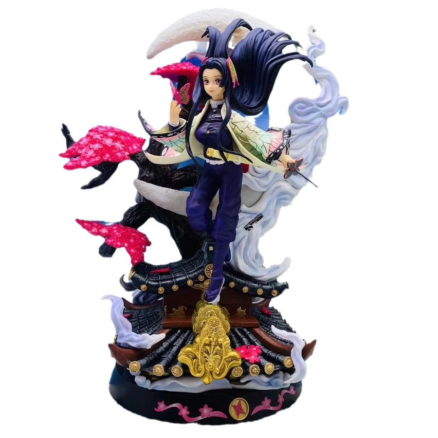 Bandai Demon Slayer Kocho Shinobu, Anime-Figur Statue, mit Beleuchtung - Bild 5