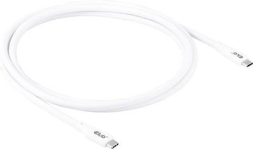 Club3D USB-C Kabel Weiß CAC-3001 Länge: 2,00 m - Bild 1