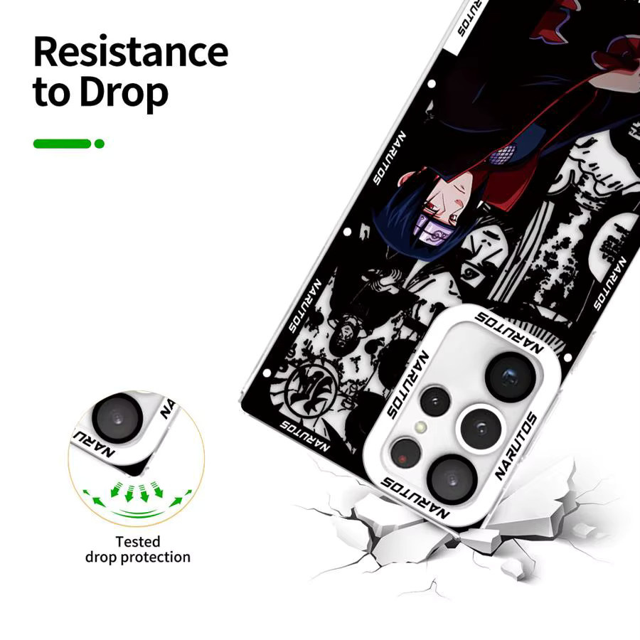 Narutos Uchiha Itachi Soft Phone Cover Case für Samsung Galaxy Note 20 Ultra, S23 Ultra, S25 Edge, S24, S22 FE, S21, S20 Plus in Multicolour - Bild 2