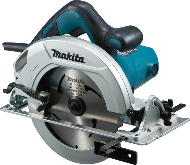 Makita Handkreissäge HS7601J mit 1200W und 68 mm Schnitttiefe in Blau/Schwarz im MAKPAC System - Bild 2