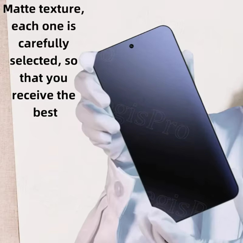 5 Stück matte Hydrogel-Displayschutzfolie für OPPO A3X-Serie und OPPO A3S, transparente kratzfeste Schutzfolie - Bild 4