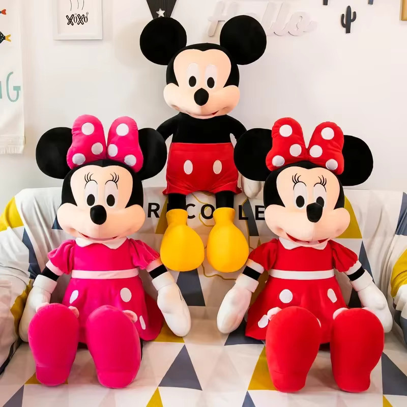 Disney Mickey Minnie Maus Plüschtier, Stofftier Puppe - Bild 1