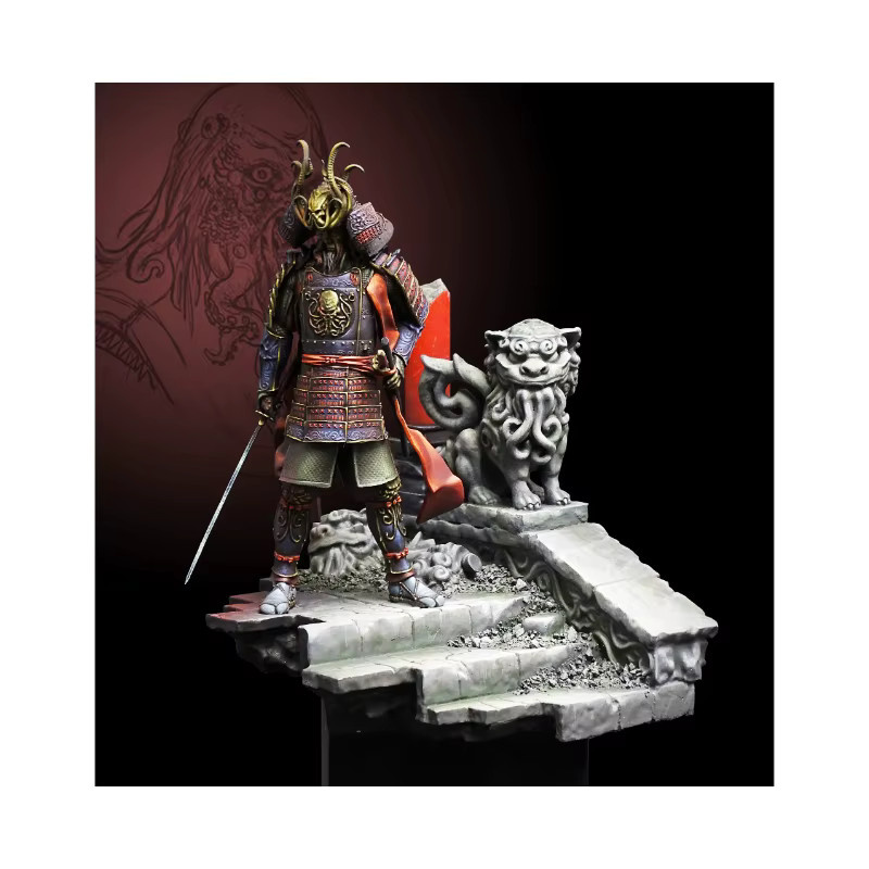 GK Ancient Samurai, Soldatenmodell, unmontiertes und unbemaltes DIY-Set, Kunststoff, Bunt / Mehrfarbig - Bild 2