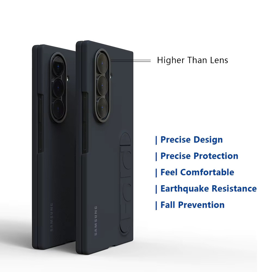 Samsung Galaxy Z Fold7 Schutzhülle mit faltbarem Standfuß in Grün - Bild 2