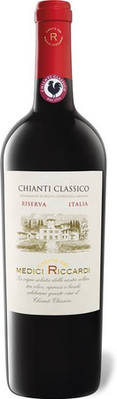 Casato dei Medici Riccardi Chianti Classico DOCG Riserva Sangiovese trocken Rotwein 2021 0,75 l