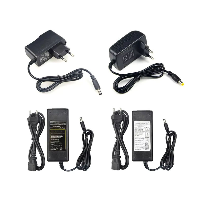 Universal 12V DC Netzteil mit Barrel-Plug in Schwarz für LED Lichtleisten und Überwachungskameras - Bild 7
