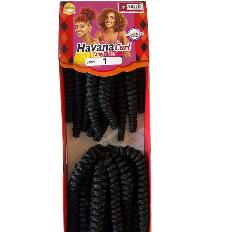 SHES BEAUTY Havanna Curl Braids, synthetisch, 8 Zoll, Unisex - Bild 2