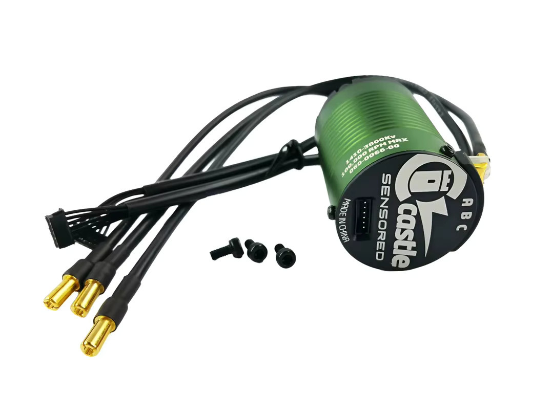 Castle 1410 Sensorgesteuerter Brushless Motor, 1/10 Maßstab, 3800KV - Bild 2
