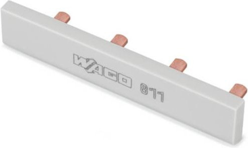 WAGO 811-477 Brücker, Grau, 20 Stück - Bild 1