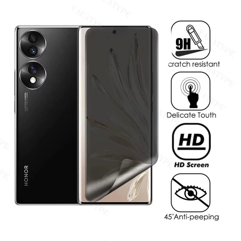 3 Stück Hydrogel-Displayschutzfolie für Huawei Enjoy 9 9e 9s 10 10e 20 50 50z 60 P60 70 70S 70X 70Z 80 SE Pro Plus 5G, transparent - Bild 4