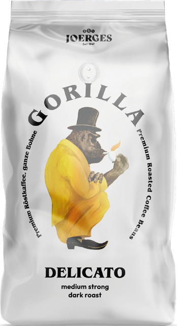 Gorilla Espresso Delicato Kaffee 1000g - Bild 1
