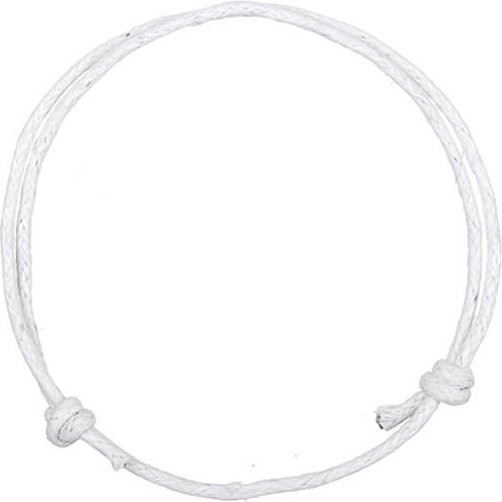 YULIN Armbänder Wachsschnur, Weiß, Unisex - Bild 1