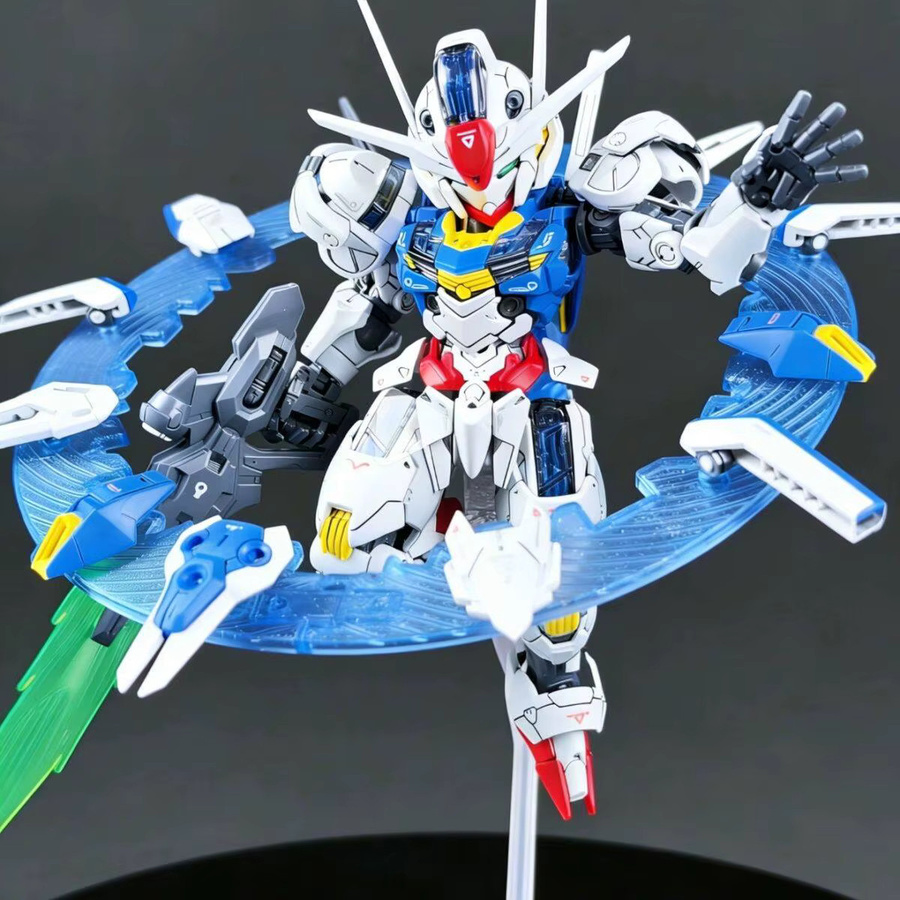 Bandai MGSD XVX-016 Aerial, Modellbausatz, Mecha-Actionfigur, Kunststoff - Bild 5