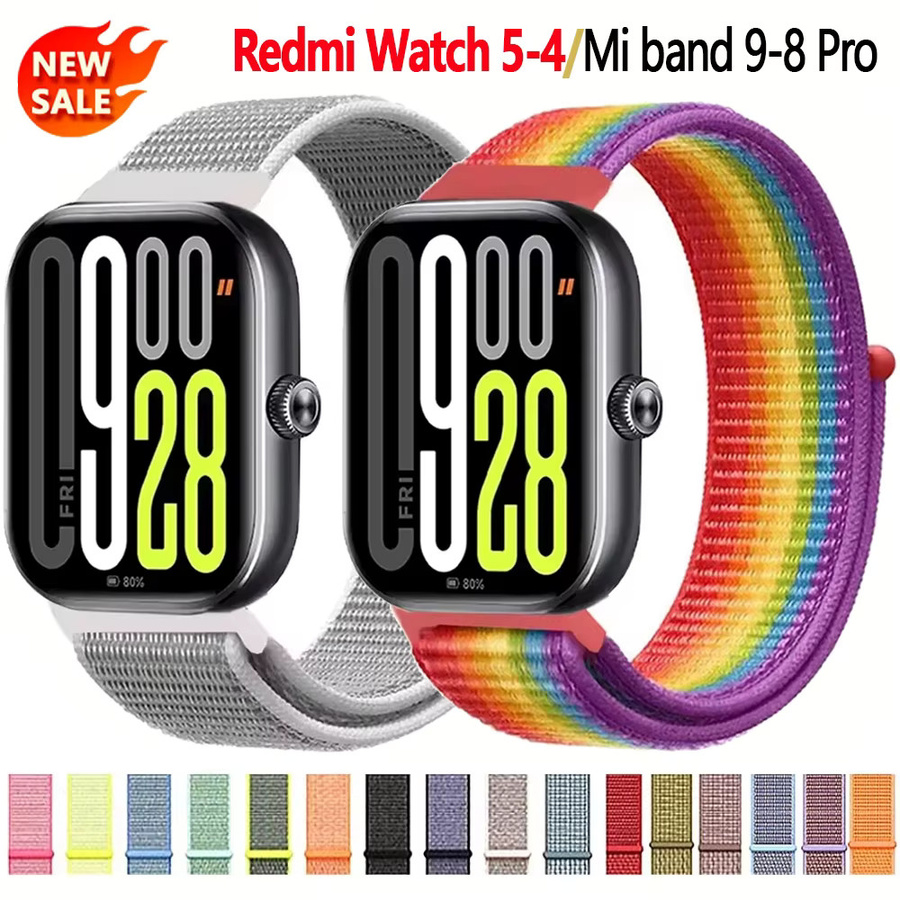 Xiaomi Uhrenarmband Nylon, Redmi Watch 5 4, Xiaomi Smart Mi Band 9/8 Pro - Bild 2