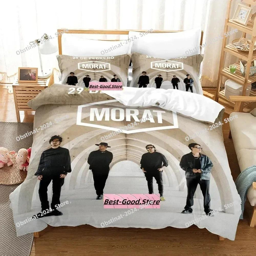 Morat Bettwäsche-Set mit Kissenbezug und Bettdeckenbezug, 3-teilig, B/H: 135 x 200 cm - Bild 1