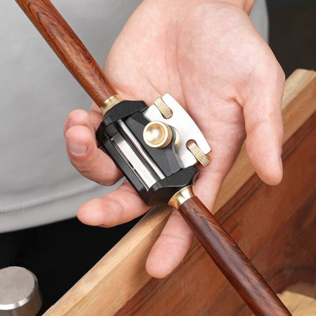 GDART Mini-Hobel für die Holzbearbeitung und Tischlerei zum Schneiden von Rillen und für DIY-Projekte - Bild 1