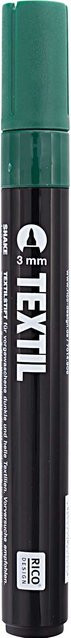 Rico Design Textilmarker für dunkle Stoffe in Grün - Bild 1