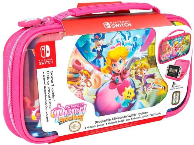 Nintendo Switch Travel Case Princess Peach Showtime Pink - Bild 1