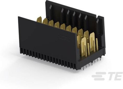 TE Connectivity Einbau-Stiftleiste Standard 2329186-1 Schwarz in Tube - Bild 1